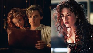 Kate Winslet ir Leonardo DiCaprio filme „Titanikas“ (1997 m.)