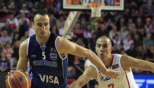Prie&scaron; Manu Ginobilį