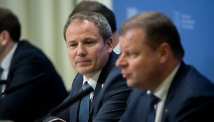 Giedrius Surplys ir Saulius Skvernelis