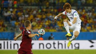 Olegas Shatovas ir Ki Sung-yuengas