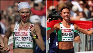 Volha Mazuronak laimėjo Europos čempionato maratono bėgimą.