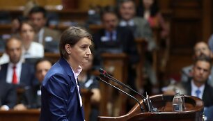 Naujoji Serbijos ministrė pirmininkė &ndash; Ana Brnabič