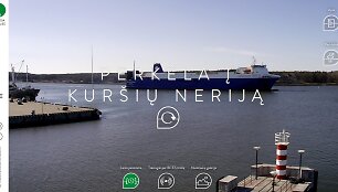 Perkėla į Kur&scaron;ių neriją