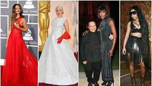 Dizaineris Azzedine'as Ala&iuml;a ir jo aprengtos Rihanna, Lady Gaga bei Naomi Campbell