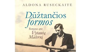 Knyga &bdquo;Dūžtančios formos. Biografinis romanas apie Vytautą Mačernį&ldquo;