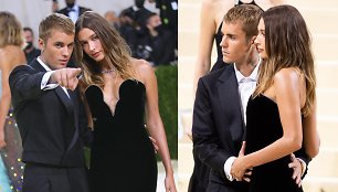 Justinas Bieberis ir Hailey Baldwin „Met Gala“ pokylyje