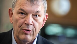 UNRWA agentūros vadovas Philippe'as Lazzarini