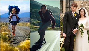 Kadrai i&scaron; filmų: &bdquo;Laukinė&ldquo;, &bdquo;Volterio Mičio slaptas gyvenimas&ldquo;, &bdquo;Visko teorija&ldquo;