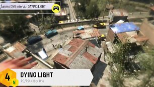 Kompiuterinio žaidimo &bdquo;Dying Light&ldquo; akimirka