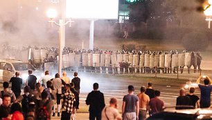 Baltarusijos fotografai dalinasi vaizdais iš protestų jų šalyje