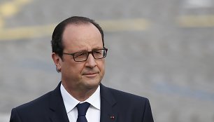 Prancūzijos prezidentas Francois Hollande‘as