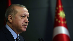 Turkijos prezidentas Recepas Tayyipas Erdoganas