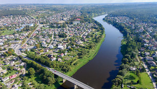 Alytaus miesto panorama