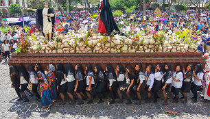 Semana santa &ndash; &scaron;ventoji savaitė Gvatemaloje