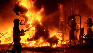 &bdquo;Fallas&ldquo; festivalio kulminacija