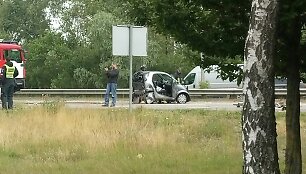 Avarija Kauno Ateities plente