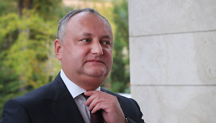Moldovos prorusiškas eksprezidentas sulaikytas už „valstybės išdavystę“