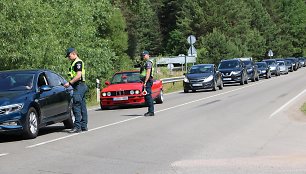 Kauno apskrities policijos reidas Joninių savaitgalį