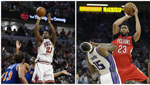 Jimmy Butleris ir Anthony Davisas