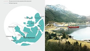 Laivų tunelio projektas Norvegijoje