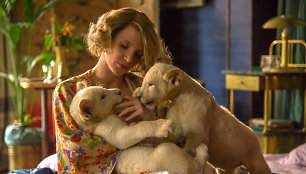 Jessica Chastain filme „Zoologijos sodo prižiūrėtojo žmona“