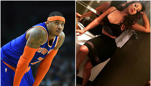 Carmelo Anthony ir La La Anthony