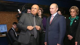 Aleksandras Zapesockis ir Vladimiras Putinas