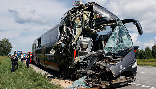 &bdquo;Lux Express&ldquo; avarija Estijoje