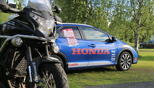 „Honda Civic“ ir „Honda Crosstourer“