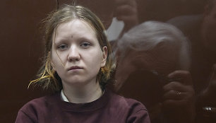 Darja Trepova atvesta į teismą Maskvoje