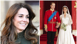 Kate Middleton ir princas Williamas