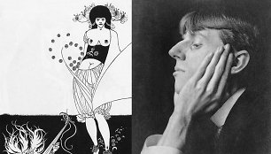 Oscaro Wilde'o pjesės „Salome“ iliustracija ir jos autorius Aubrey Beardsley (1894–1895)