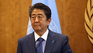 Japonijos premjeras Shinzo Abe