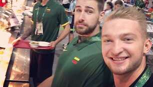 Robertas Javtokas, Jonas Valančiūnas, Domantas Sabonis