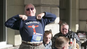 Anglijos sirgaliai Vilniaus senamiestyje