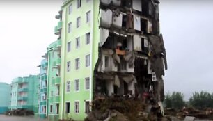 Potvynio &Scaron;iaurės Korėjoje padariniai