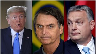 Donaldas Trumpas, Jairas Bolsonaro, Viktoras Orbanas