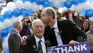 Homoseksualų pora &Scaron;kotijoje