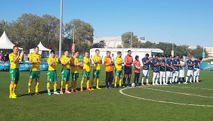 Specialiosiose žaidynėse Abu Dabyje Lietuvos futbolininkai finale 4:2 įveikė brazilus. 