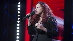 Monika &Scaron;vilpaitė &bdquo;X Fakotoriaus&ldquo; scenoje 