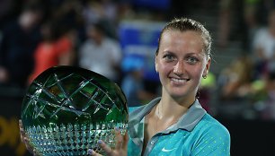 Petra Kvitova iškovojo pirmą sezono trofėjų 