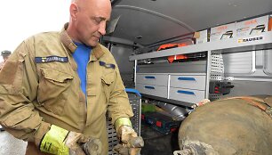 Vokietijoje neutralizuota 500 kg sverianti Antrojo pasaulinio karo laikų bombą