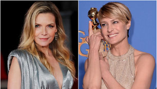 Michelle Pfeiffer ir Robin Wright