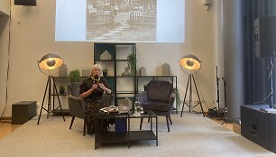 Raimonda Ravaitytė-Meyer &bdquo;Dorės&ldquo; pristatyme 