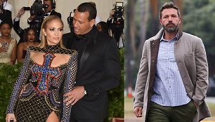 Jennifer Lopez su Alexu Rodriguezu, Benas Affleckas