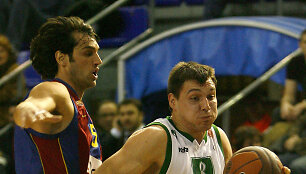 Gianluca Basile ir Jonas Mačiulis