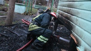 Gaisro vietoje