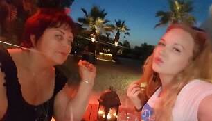 Donata Virbilaitė su mama