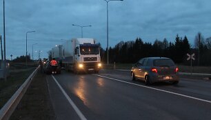 Avarijos vietoje Panevėžio rajone