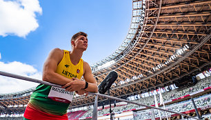 Edis Matusevičius baigė Tokijo olimpines žaidynes